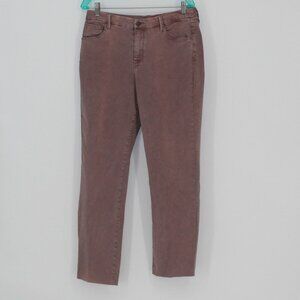 Soft Surroundings Pink Denim Jeans Women Size 12